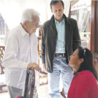 ENCUENTRO. El Cardenal y los candidatos.