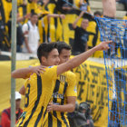 Rodrigo Ramallo fue el autor del gol del triunfo para The Strongest sobre Sport Boys, en el estadio Rafael Mendoza.