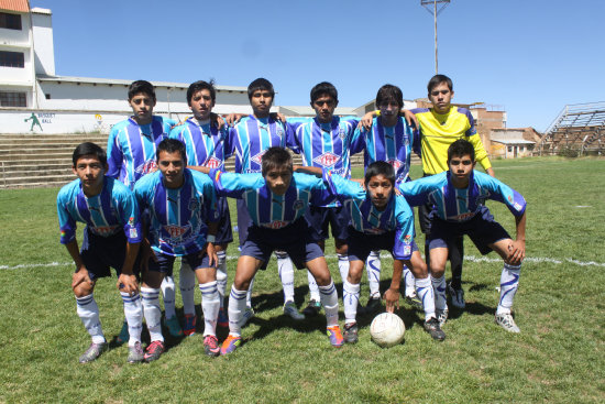 El equipo de Atltico Nacional Sucre, tercero en la Copa Federacin 2013.