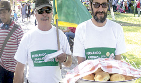 CAMPAA. Candidatos del Partido Verde.