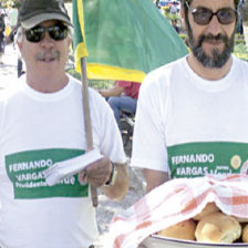 CAMPAA. Candidatos del Partido Verde.