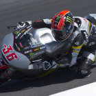 Mika Kallio durante la competencia de ayer.