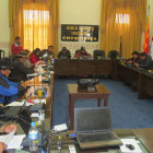 SESIN. El pleno de la Asamblea Legislativa Departamental de Chuquisaca volvi al trabajo ayer, tras el receso legislativo de medio ao.