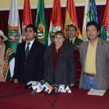 PRESIDENTA. Wilma Velasco fue ratificada como presidenta del TSE el viernes.