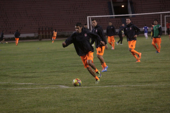 Universitario espera recuperar al delantero Martn Palavicini.