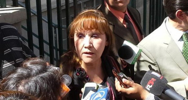 INFORME. La recientemente ratificada presidenta del TSE, Wilma Velasco.