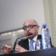 DECLARACIN. El canciller argentino, Hctor Timerman, en conferencia de prensa.