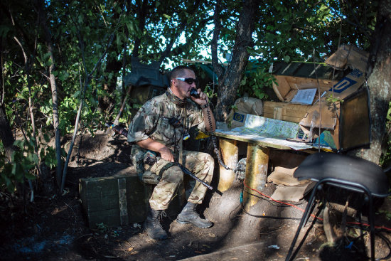 VIGILANTE. Tropas en Lugansk.