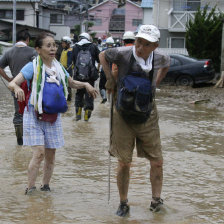 INUNDACIONES. Vctimas del clima.