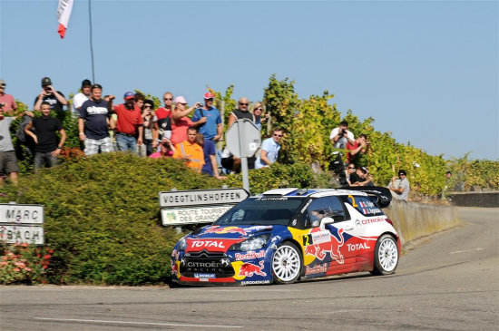 El piloto francs Sebastien Ogier, lder del Mundial.