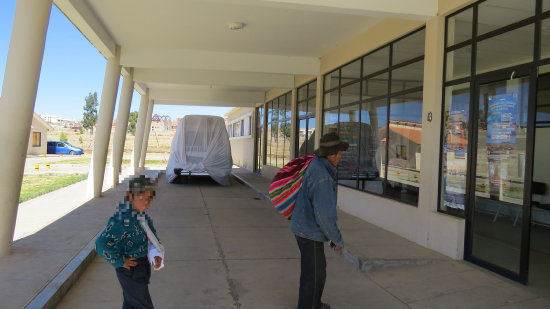 RESGUARDO. La ambulancia del Hospital del Nio an no presta servicio por falta de seguro.