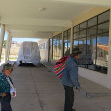 RESGUARDO. La ambulancia del Hospital del Nio an no presta servicio por falta de seguro.