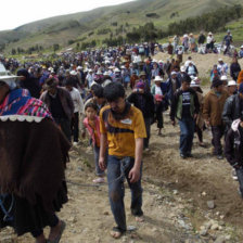 HECHO. Los familiares de las dos personas quemadas en territorio potosino.