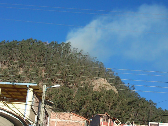 INCENDIO. Anteriores hechos en el cerro.