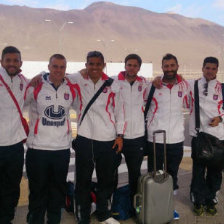 El equipo estudiantil se encuentra desde ayer, en Iquique, para el duelo de esta noche frente a Deportes.