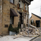 DAOS. Destrozos de una vivienda en la localidad de Napa, California.