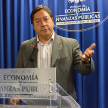 POSICIN. El ministro de Economa y Finanzas, Luis Arce.