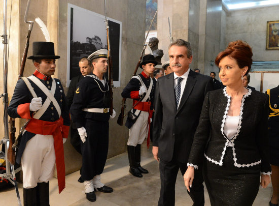 COMPROMISO. La presidenta Cristina Fernndez, pidi respaldo a su proyecto de ley.