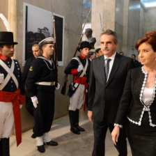 COMPROMISO. La presidenta Cristina Fernndez, pidi respaldo a su proyecto de ley.