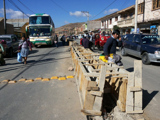 ILUMINACIN. Desde la Alcalda aseguraron que se entregar junto al recapado de la avenida.