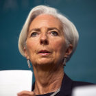 IMPUTADA. Christine Lagarde durante una rueda de prensa en Washington. La ejecutiva del FMI enfrenta un juicio en su pas, Francia.