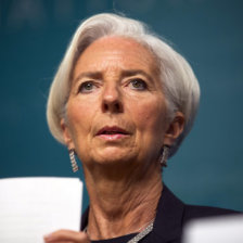 IMPUTADA. Christine Lagarde durante una rueda de prensa en Washington. La ejecutiva del FMI enfrenta un juicio en su pas, Francia.