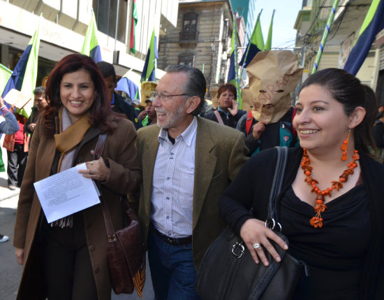 DENUNCIA. El Tribunal Supremo Electoral suspendi un spot del Movimiento Sin Miedo.