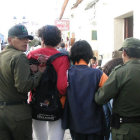 CONTROL. La Polica ejecuta operativos en la ciudad, pero la delincuencia se incrementa en las calles de Sucre.