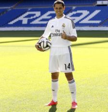 Javier Hernndez espera triunfar en el Real Madrid.