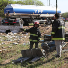 SINIESTRO. Tragedia en la ruta.