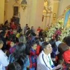 RELIGIOSIDAD. Los creyentes se vuelcan a los actos litrgicos en honor a la patrona de Sucre.