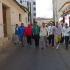 Los jugadores de la seleccin de Santa Cruz arribaron ayer, a Sucre, y aprovecharon el da para salir a pasear.