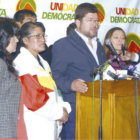 POSICIÓN. Doria Medina reiteró ayer que existe un riesgo de posible gasolinazo.