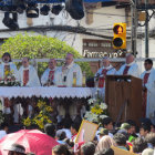 CONGREGACIÓN. Los fieles participaron de los actos litúrgicos centrales en homenaje a la Virgen María de Guadalupe.