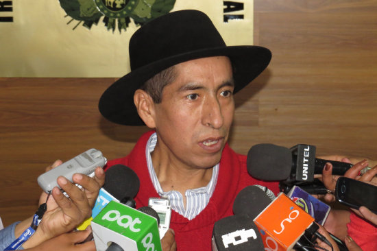 RETORNO. Cusi salió de la Caja Petrolera de La Paz, tras dos meses de internación.