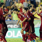 España goleó a Macedonia en el camino a la Eurocopa de 2016.