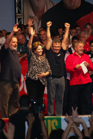 CAMPAA. La Presidenta Dilma Rousseff.