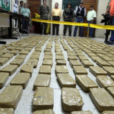 DROGA. Los narcos intentaban sacar considerable cantidad de cocana de Bolivia.