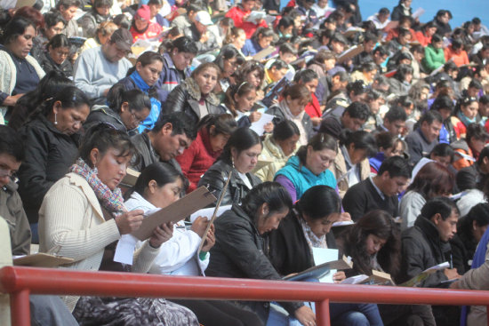 PRUEBA. El examen de ascenso.