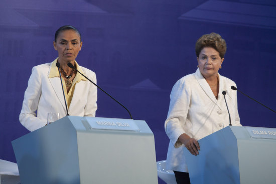 CANDIDATA. Marina Silva (i).