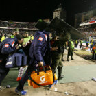 El castigo lleg por algunos hechos en la semifinal de la Libertadores.