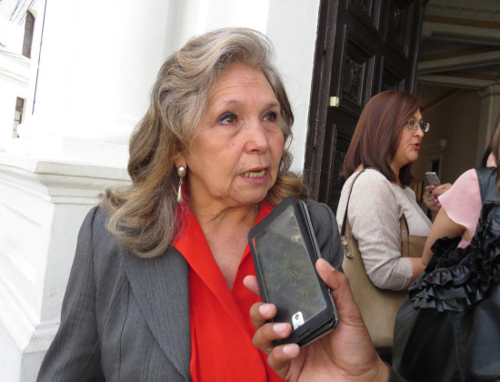 DENUNCIANTE. Mary Molina es docente de la Facultad de Contadura Pblica.