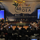 ASAMBLEA. La Asamblea de la OEA se celebra en un hotel de Ciudad de Guatemala.