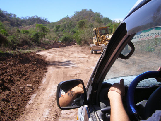 PARALIZADO. La regin del Chaco espera la continuidad de obras en los dos tramos.