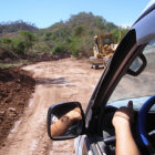 PARALIZADO. La regin del Chaco espera la continuidad de obras en los dos tramos.