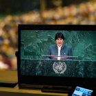 ONU. El presidente Evo Morales.