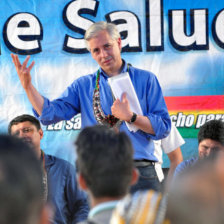 CANDIDATO. El Vice busca la reeleccin.