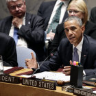 ALERTA. Barack Obama durante su intervencin en la ONU, ayer.