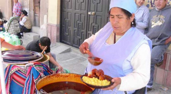 TRADICIN. El mondongo ser uno de los platos ofertados por destacadas cocineras.