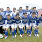 El subcampen del ftbol chuquisaqueo, posa minutos antes del partido de ayer, en Tarija, por la segunda fecha de la Copa Bolivia.